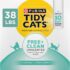 Purina Tidy Cats Free and Clean Unscented Cat Litter - 38 lb. Box